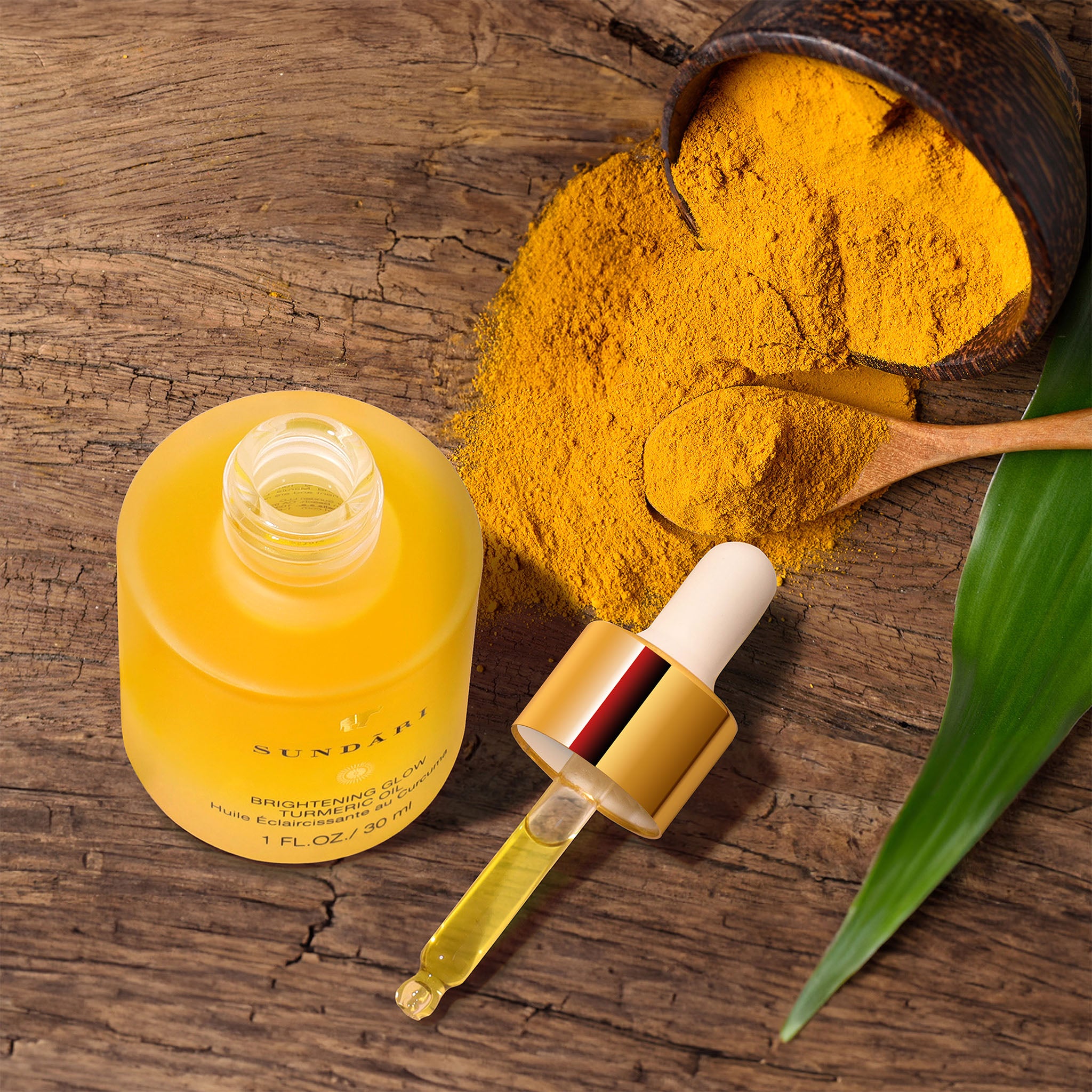 Brightening Glow Turmeric Oil - SUNDÃRI