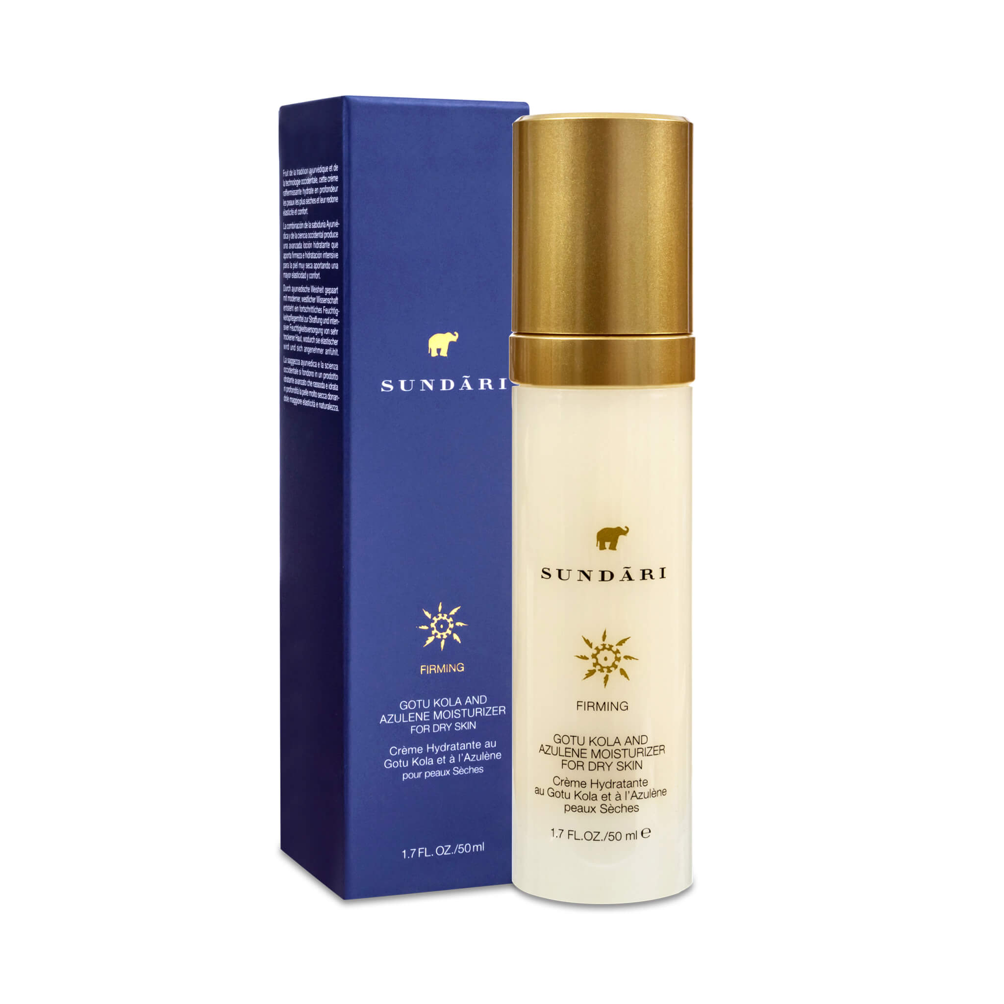 Gotu Kola and Azulene Moisturizer - SUNDÃRI