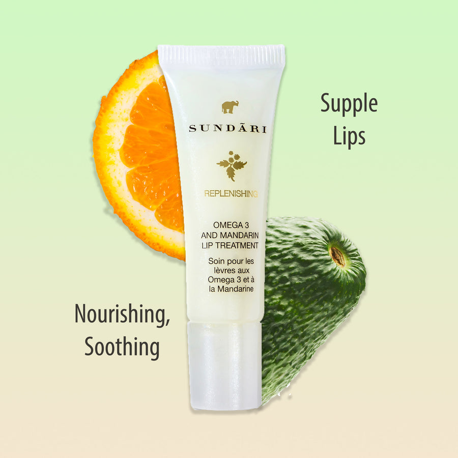 Omega 3 and Mandarin Lip Treatment - SUNDÃRI