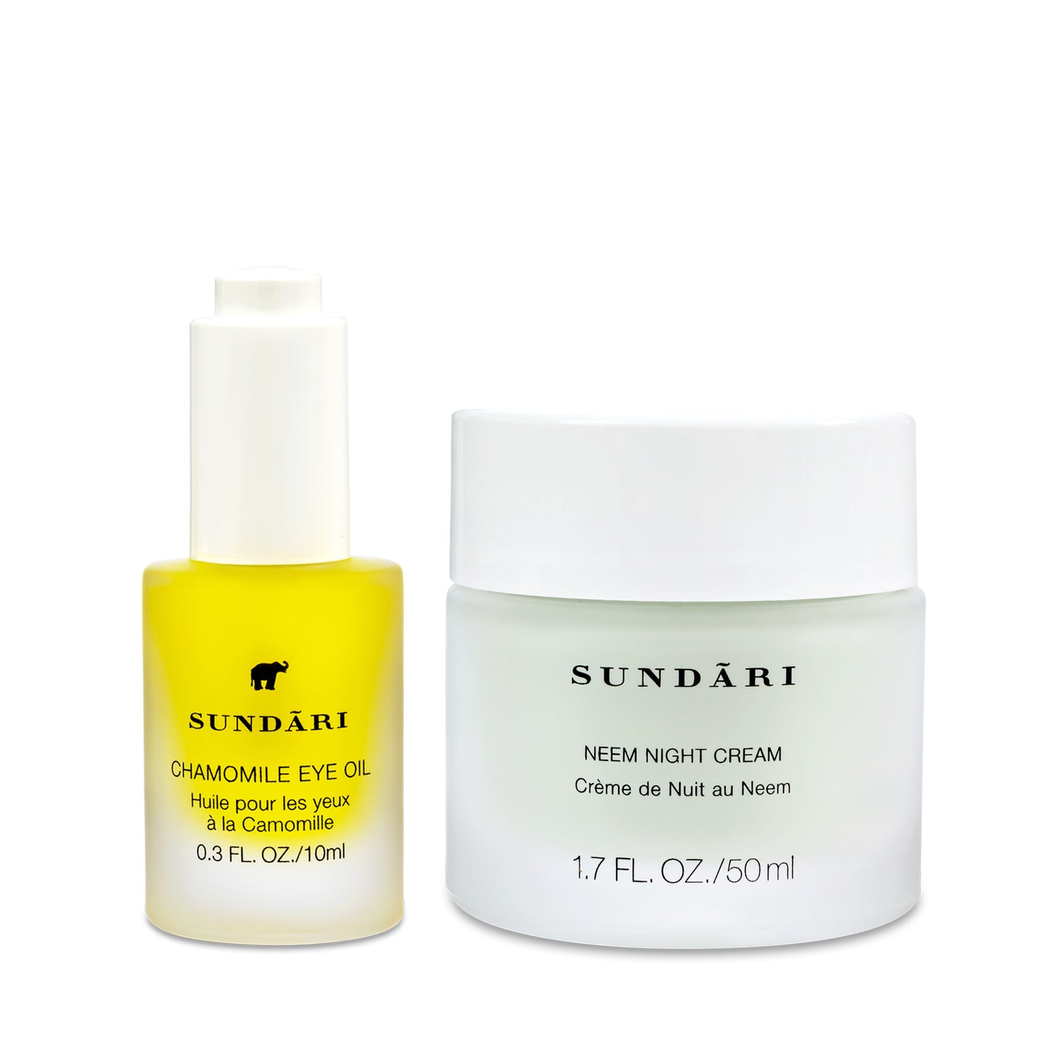 Chamomile Eye Oil + Neem Night Cream