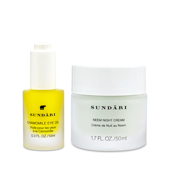 Chamomile Eye Oil + Neem Night Cream