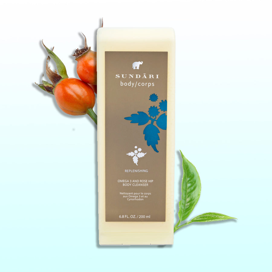 Omega 3 and Rose Hip Body Cleanser - SUNDÃRI