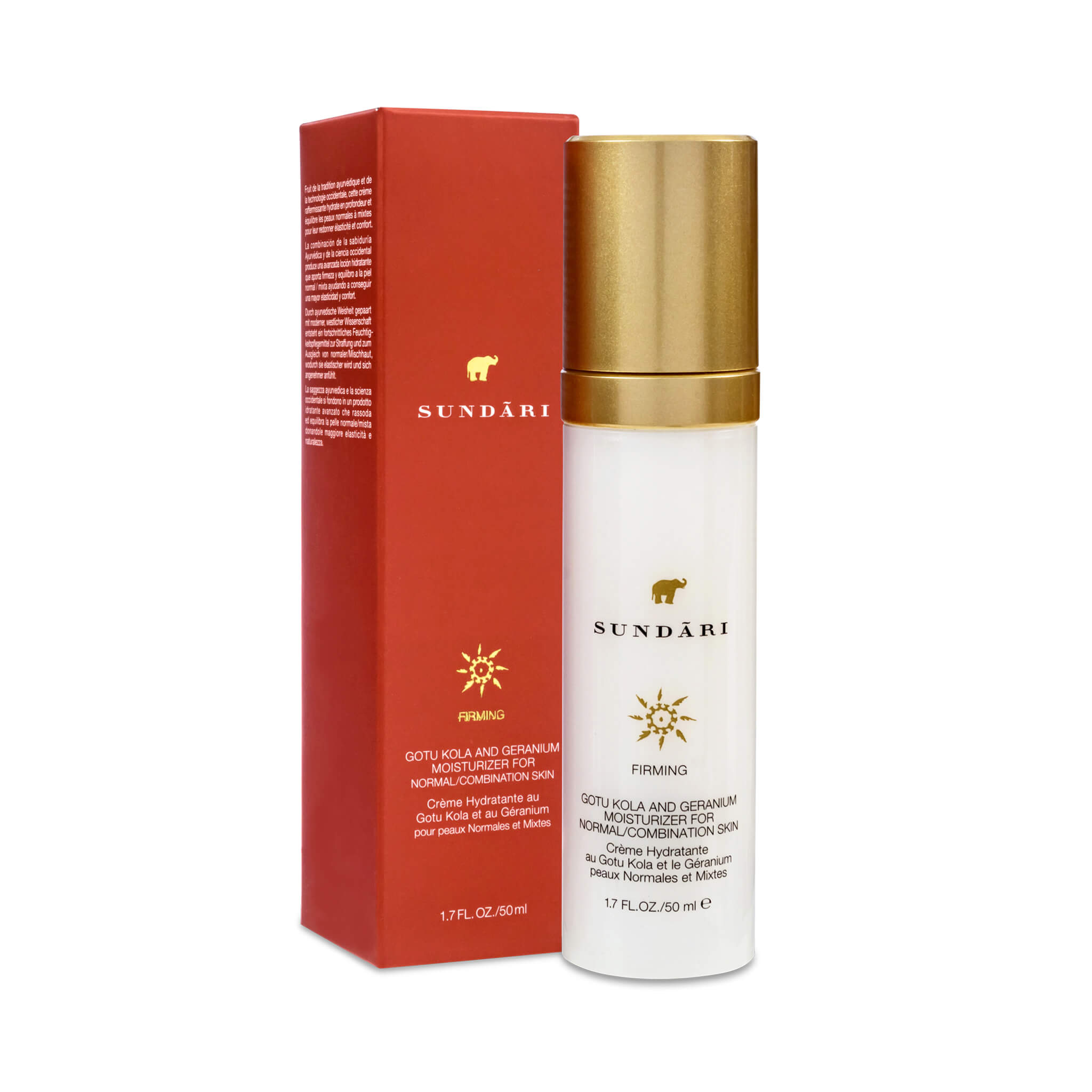 Gotu Kola and Geranium Moisturizer - SUNDÃRI