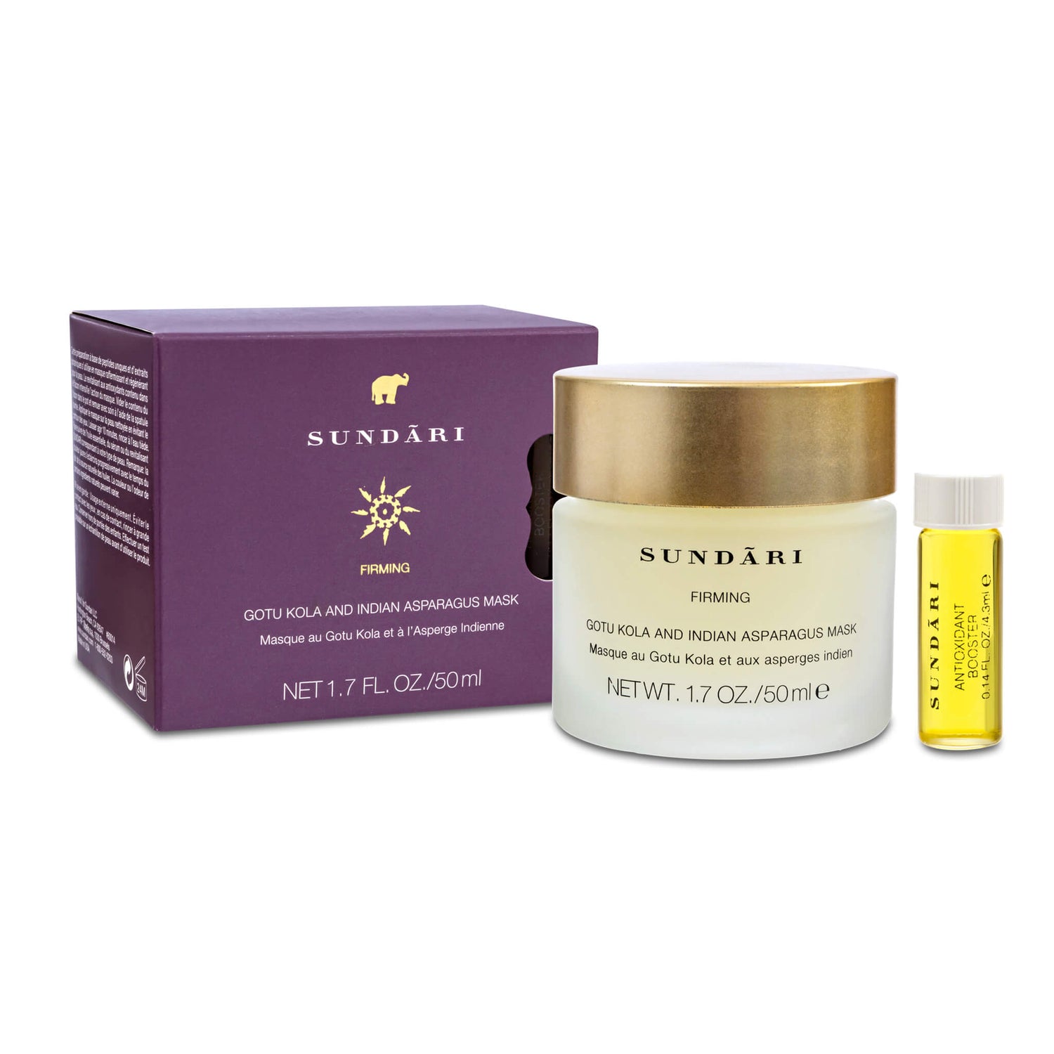 Gotu Kola and Indian Asparagus Mask - SUNDÃRI