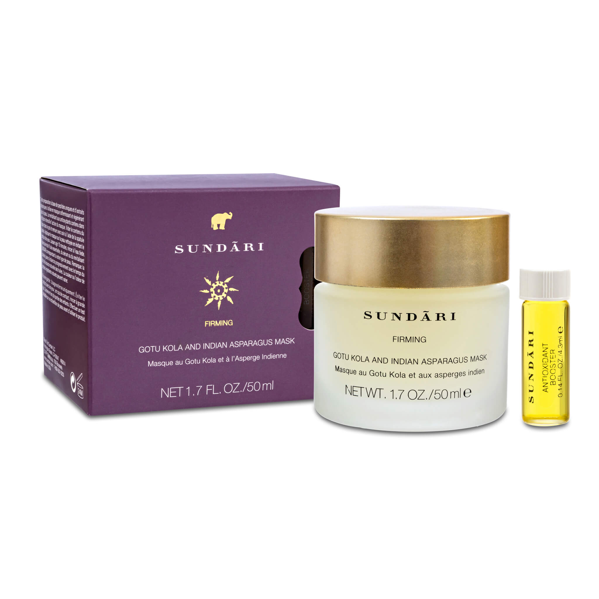 Gotu Kola and Indian Asparagus Mask - SUNDÃRI
