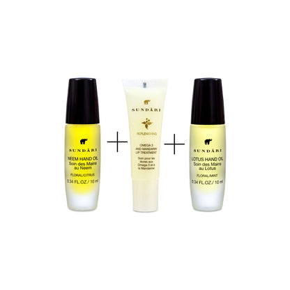 Hand and Lip Care Set - SUNDÃRI