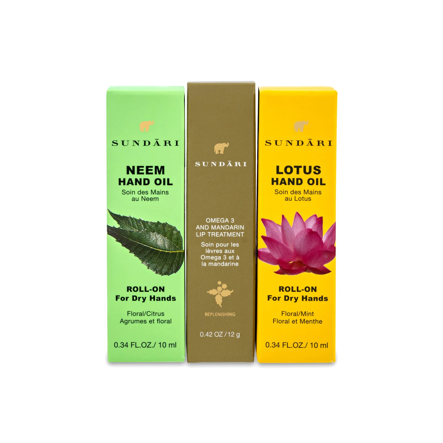 Hand and Lip Care Set - SUNDÃRI