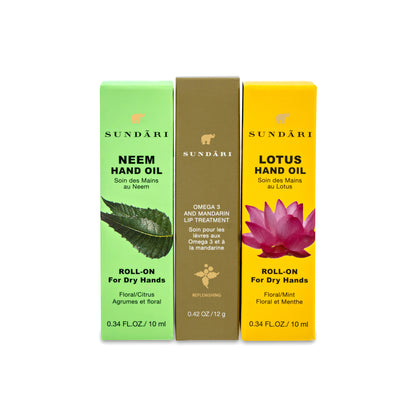 Hand and Lip Care Set - SUNDÃRI