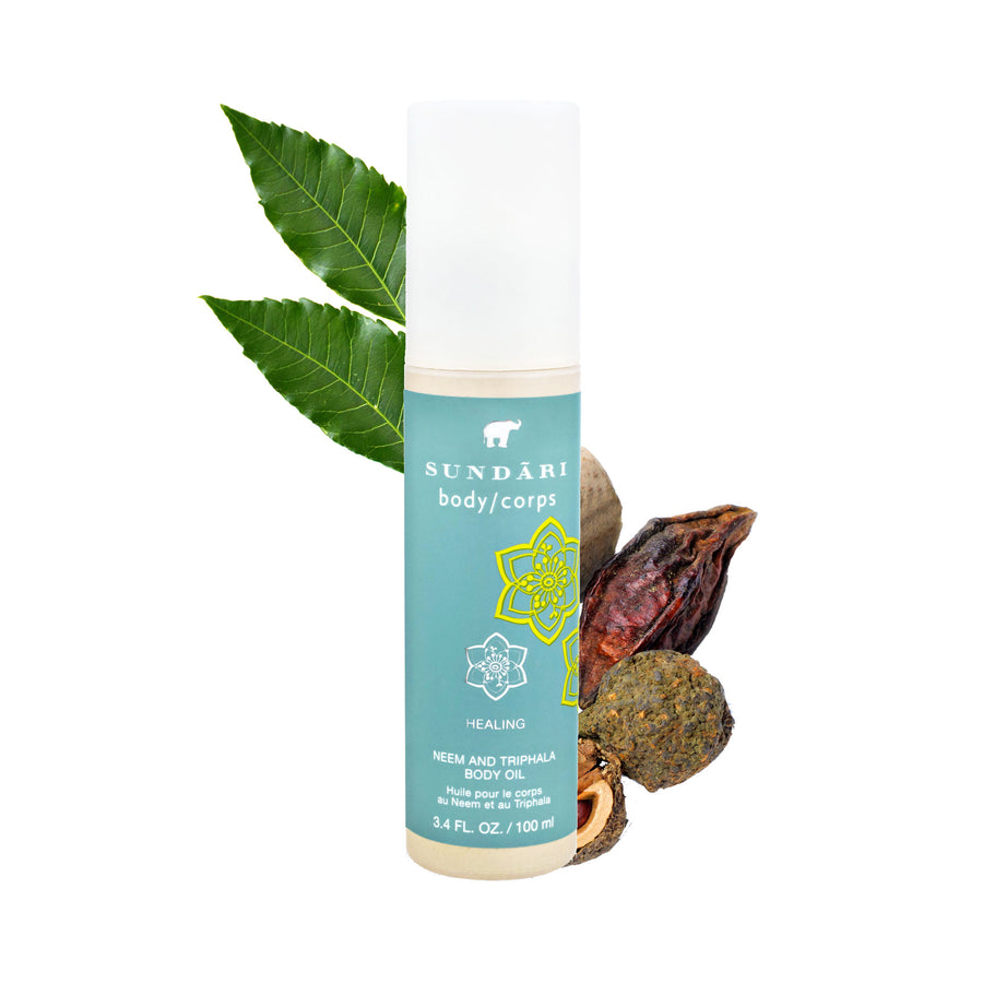 Neem and Triphala Body Oil - SUNDÃRI