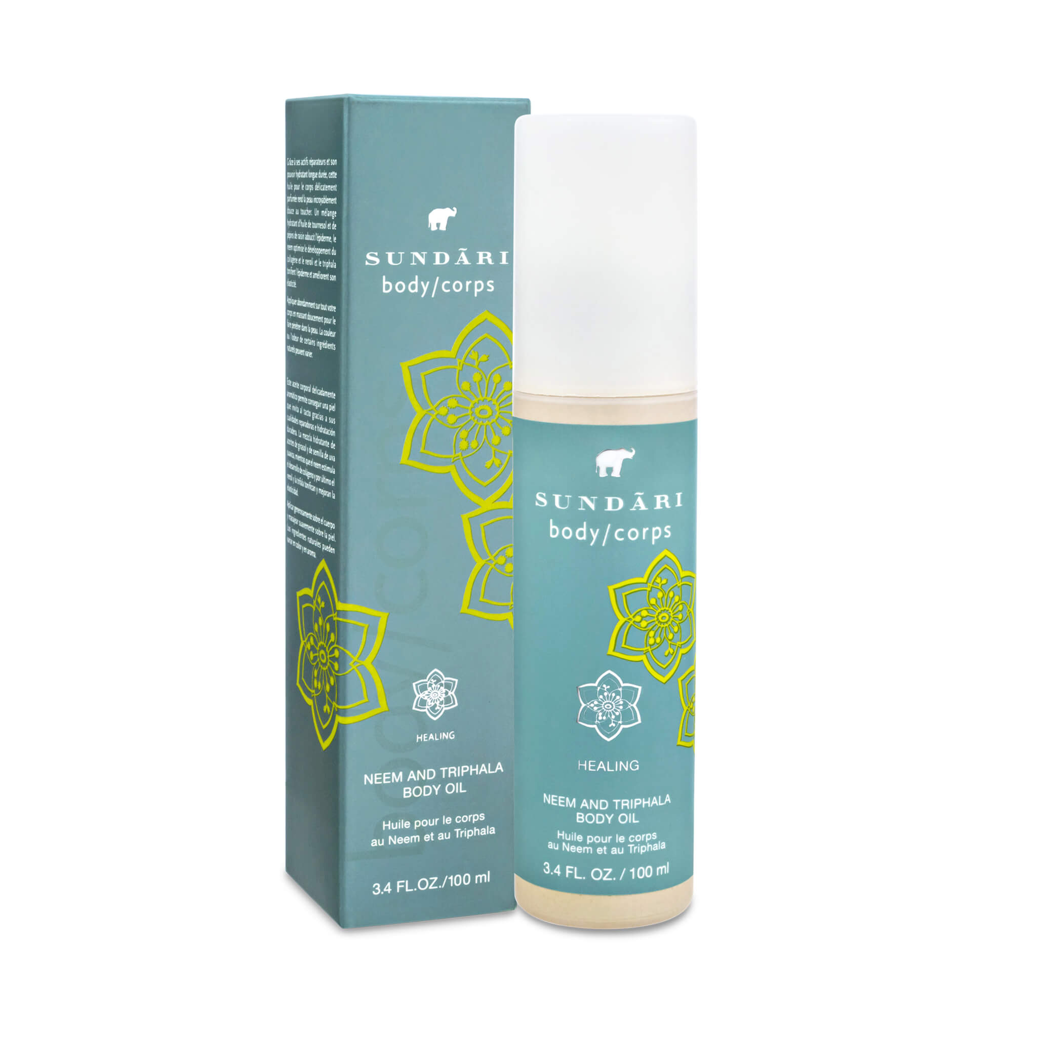 Neem and Triphala Body Oil - SUNDÃRI