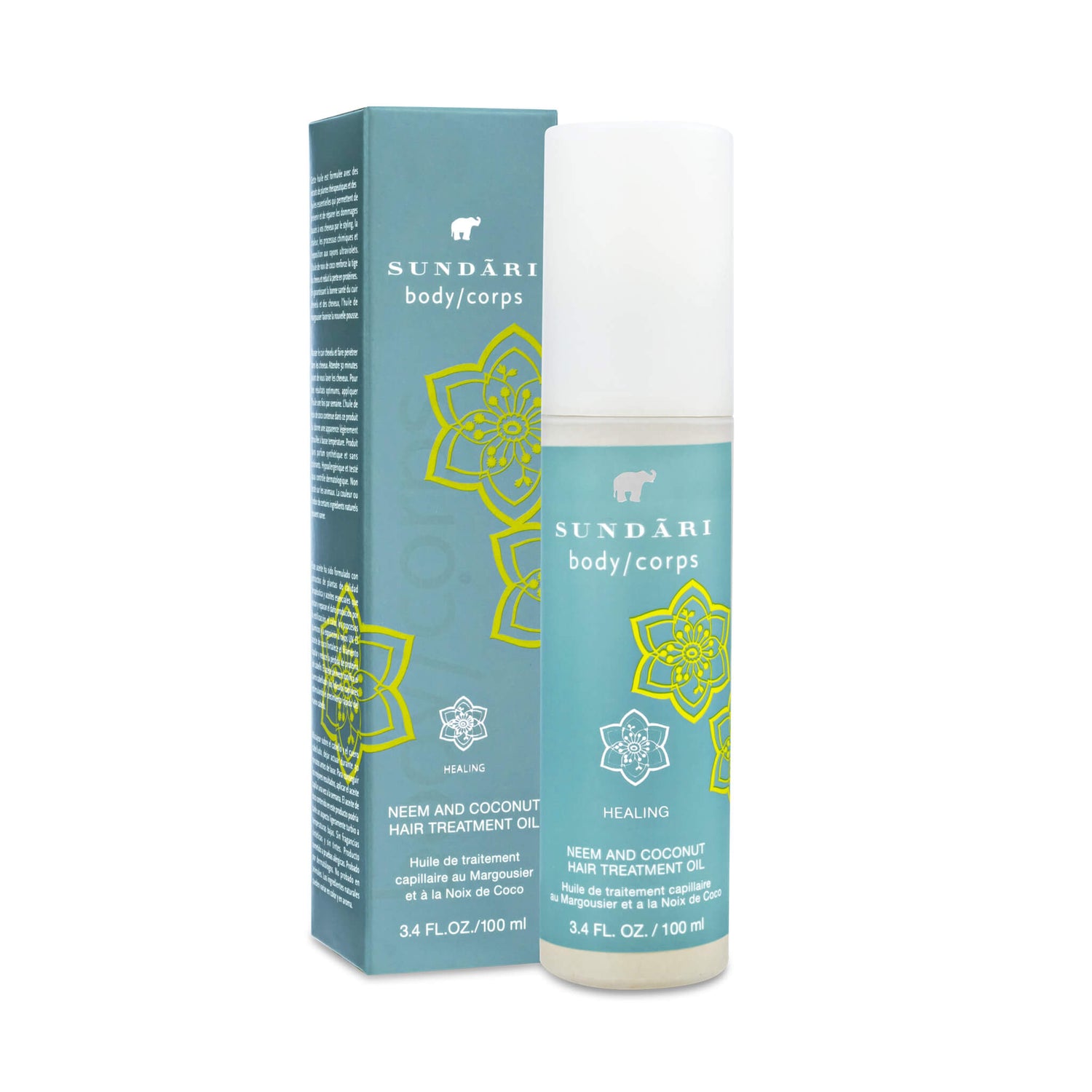 Neem and Coconut Hair Treatment Oil - SUNDÃRI