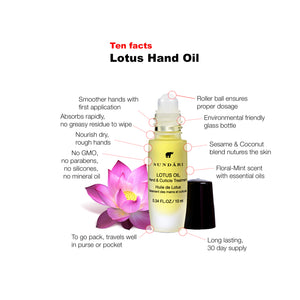 Lotus Hand and Cuticle Treatment Oil - SUNDÃRI