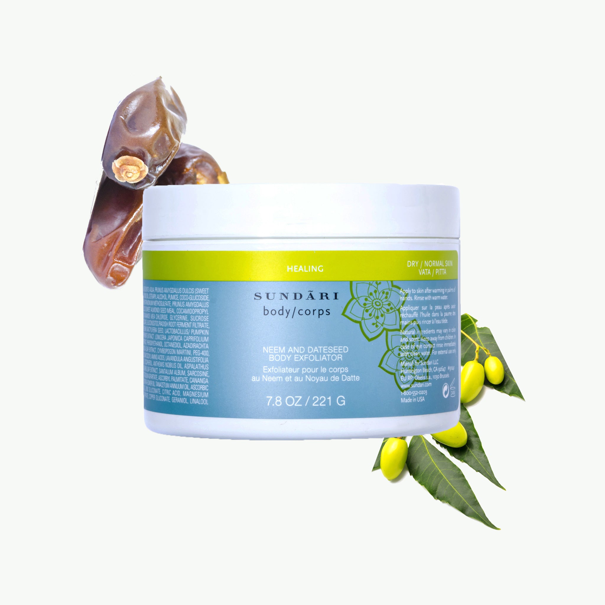 Neem and Dateseed Body Exfoliator - SUNDÃRI