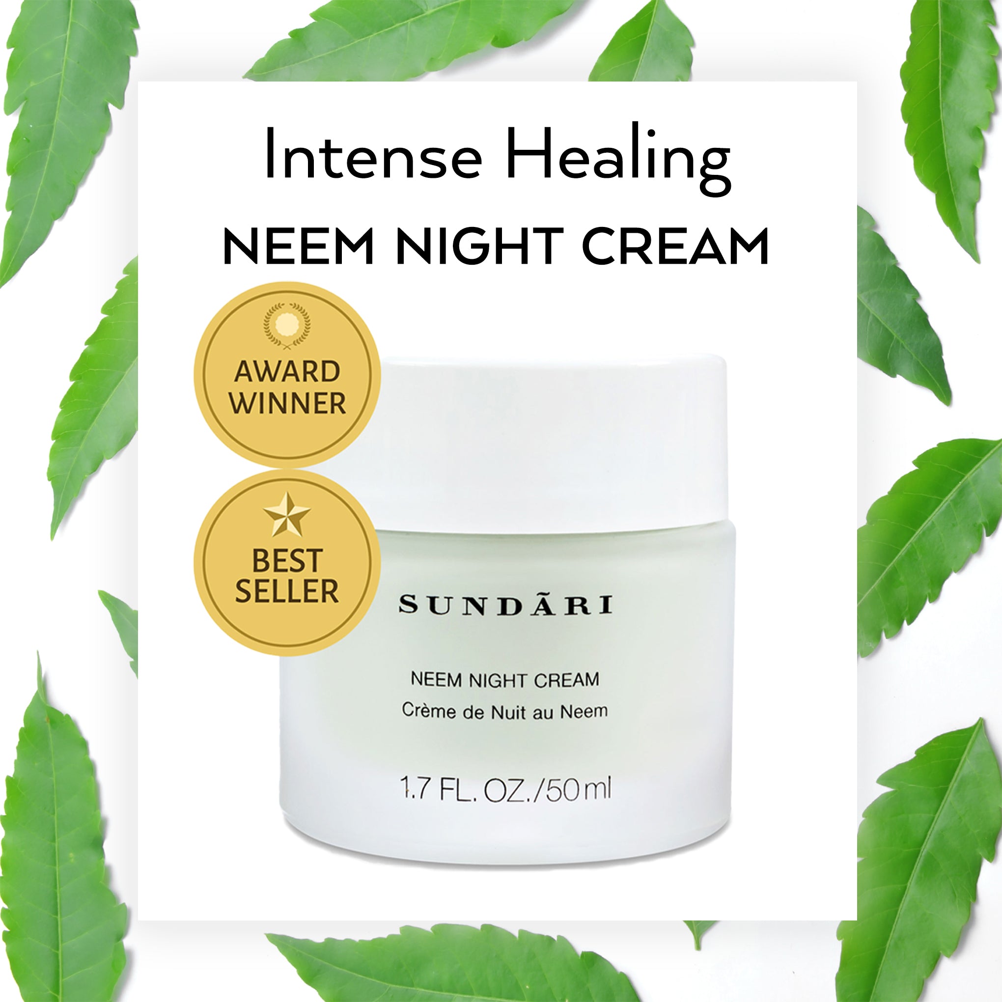 Neem Night Cream – Best natural night cream – SUNDÃRI